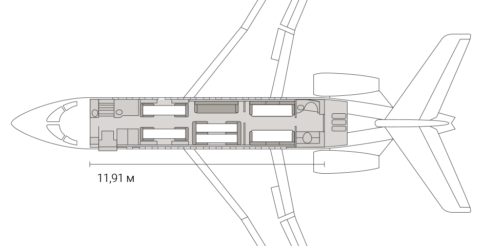 volo privato sul Dassault Falcon 7X